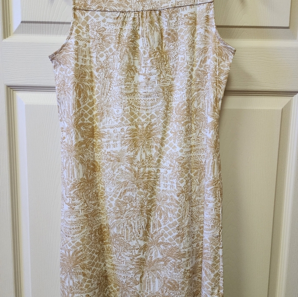 NWT Lds. Lily Pulitzer Dev Sandbar "Palm Beach" sleevless dress Sz.XS - Picture 4 of 5